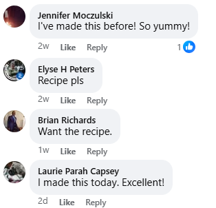 Facebook Comment Testimony